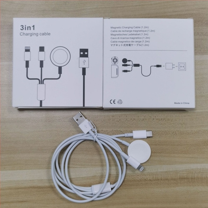 Apple Watch mágneses vezeték nélküli töltő (MagSafe) – 2.5W kimenet, QC2.0, univerzális óratöltő