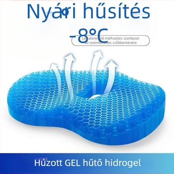 Gél ülőpárna, irodai használatra, modern letisztult stílus, testreszabás elérhető