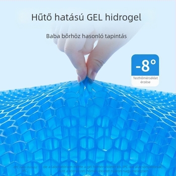Gél ülőpárna, irodai használatra, modern letisztult stílus, testreszabás elérhető