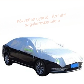 Autóvédő ponyva — alumínium fólia, univerzális illeszkedés, márka XJS, licencelhető magáncímke