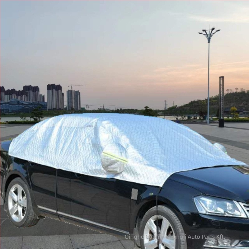 Autóvédő ponyva — alumínium fólia, univerzális illeszkedés, márka XJS, licencelhető magáncímke