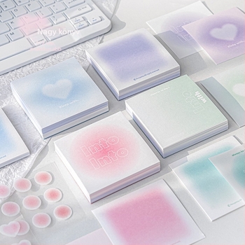 Planwith RosyPosy Soft Blush Többfunkciós Jegyzetek – Légkör üzenetek – Papír Brick Stílus – IP: Nem