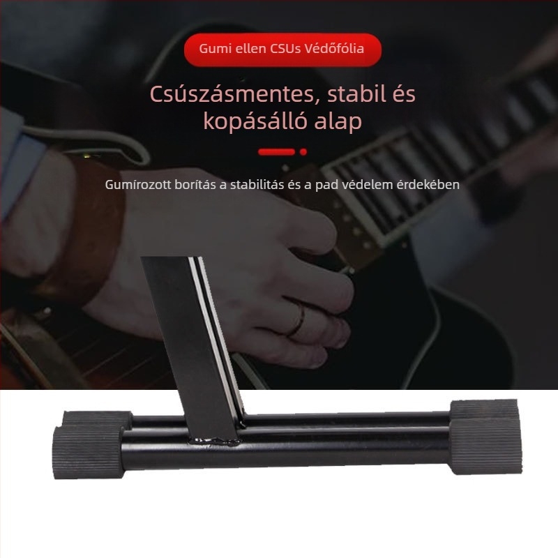 Függőleges gitárállvány – kompatibilis akusztikus, népi, elektromos gitárokkal, basszus és lant – Remembering Ming