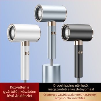 Hajszárító brushless DC motorral, 2200W, negatív ionok, állandó hőmérséklet, hideg/meleg levegő, 3 szintű légáramlat