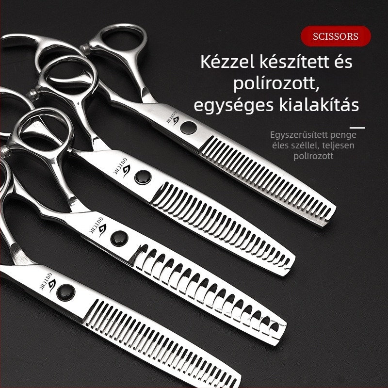 Fanru márkájú fodrászolló, vastagság 7, licenszelhető magáncímke