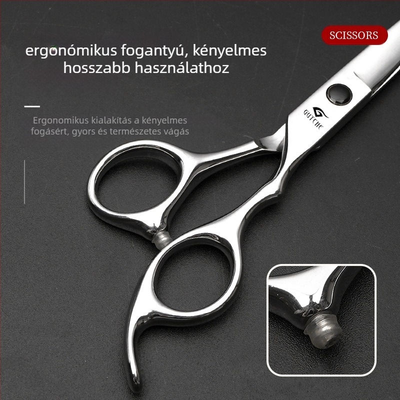 Fanru márkájú fodrászolló, vastagság 7, licenszelhető magáncímke