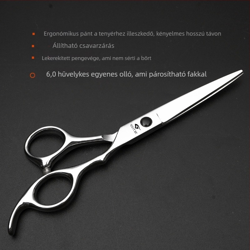 Fanru márkájú fodrászolló, vastagság 7, licenszelhető magáncímke