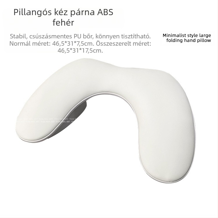 Lorossi manikűr kéz párna – puha döntött kialakítású párna a fáradtság enyhítésére, 1 db, általános használatra