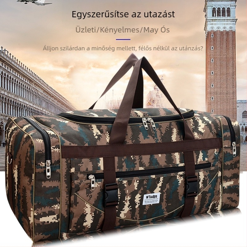 Nylon taktikai hátizsák, modell 2166, uniszex, lélegző kialakítás, poliészter bélés