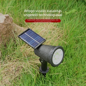 Napelemes kerti reflektorok (LED, IP65, 6-12 órás üzemidő, Modell 608, 32V)