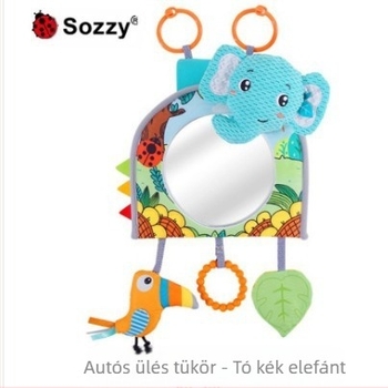 Plüss függő játék autó visszapillantó tükörhöz – csecsemőknek (0–3 év) – nyugtató ajándék