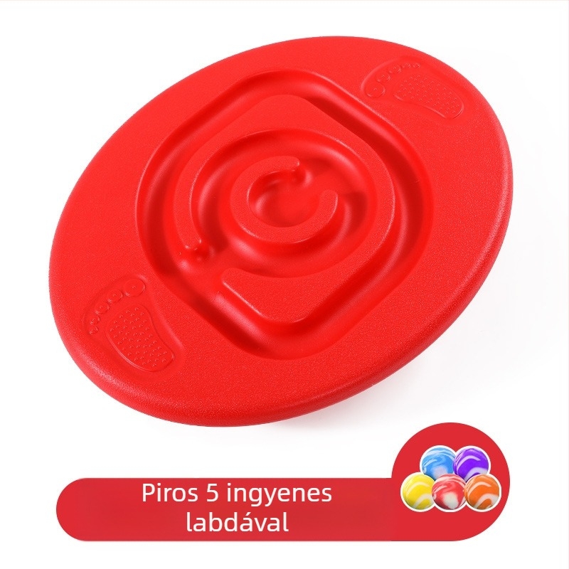 Gyerekeknek szánt csiga- és tojás alakú egyensúlyozó deszka érzékszervi és fókusz tréninghez, környezetbarát anyagból, látásfejlesztés, kéz-szem koordináció, kognitív fejlődés (4–6 éveseknek)