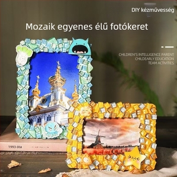 Fa fotókeret, modern minimalista stílus, Yafui márka.