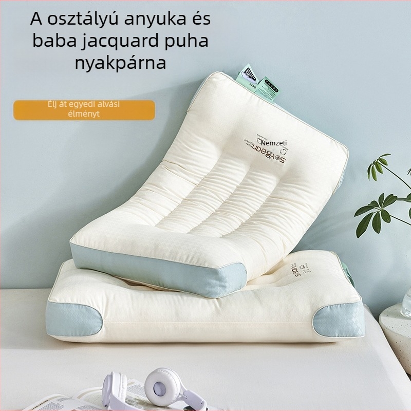 Téglalap alakú nyakpárna poliészter rost töltőanyaggal (95%), huzat: műszálas (99% poliester), súly 0.55-1.0 kg, felnőtteknek, egyéni használatra.