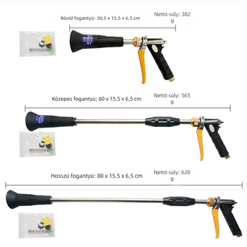 LX mezőgazdasági permetezőpisztoly magasnyomású fúvóka és nagy atomizációval