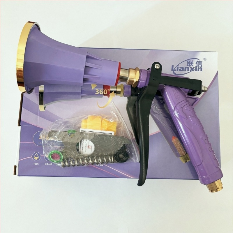 LX mezőgazdasági permetezőpisztoly magasnyomású fúvóka és nagy atomizációval