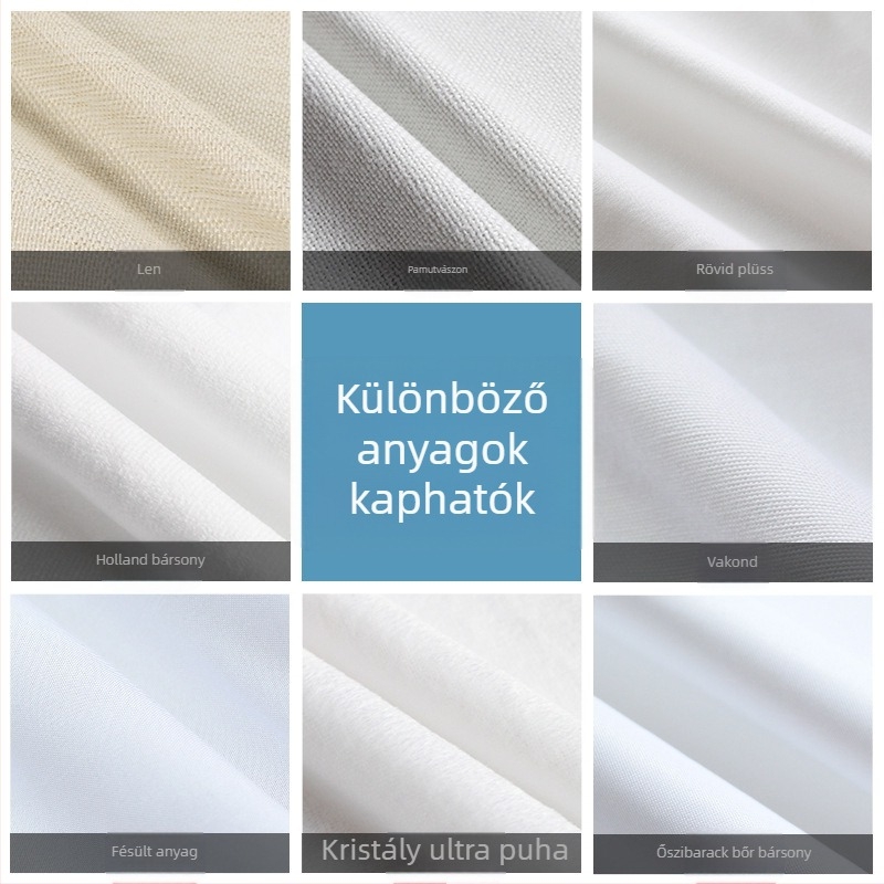 Sofapárnahuzat testreszabott logóval, nyomtatott len-pamut-plüss anyagból