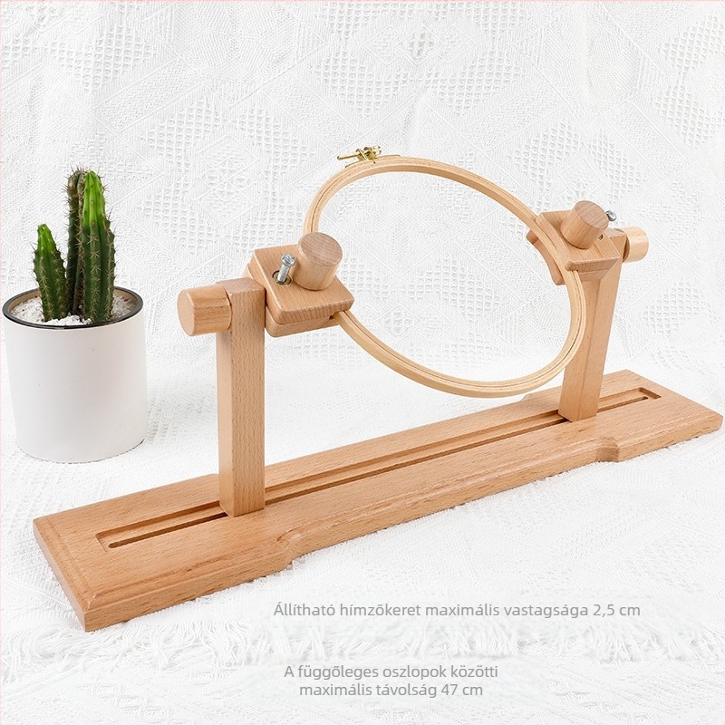 Hímzőállvány - állítható, összecsukható mechanizmussal, keresztszemes és francia hímzéshez, minimalist stílus, márka JP/Kam Ping