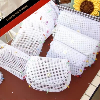 Műanyag styling hálózati lap a táska aljának formázásához – DIY kiegészítő táskákhoz, sapkákhoz és hátizsákokhoz
