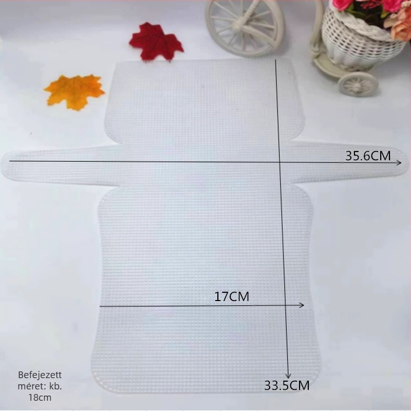 Műanyag styling hálózati lap a táska aljának formázásához – DIY kiegészítő táskákhoz, sapkákhoz és hátizsákokhoz