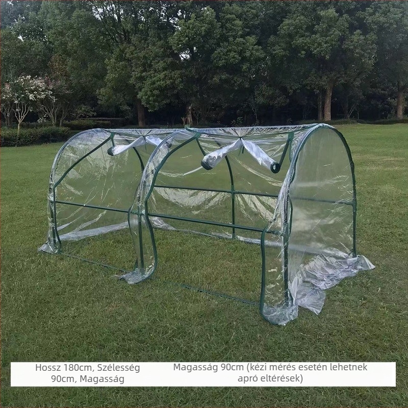 Deyihe Virágterem Dóm műanyag bevonatú acélcsővel – Kertészkedéshez, árnyékolás és esővédelem
