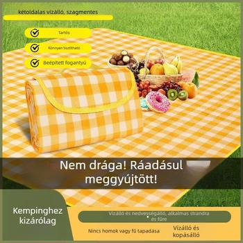 Nedvességálló piknik matrac, nem szövött anyagból, 400 g, 5–6 fő részére, modell RT2356