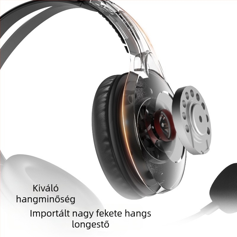 EDIFIER USB K810 fejhallgató — vezetékes USB fejhallgató mikrofonnal, 20 Hz–20 kHz frekvenciatartomány