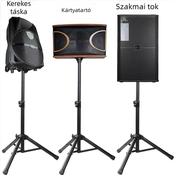 Han Shuo 1203 Fém Tripod Állvány Hangszórókhoz, Projektorhoz és Sztrob Fényekhez