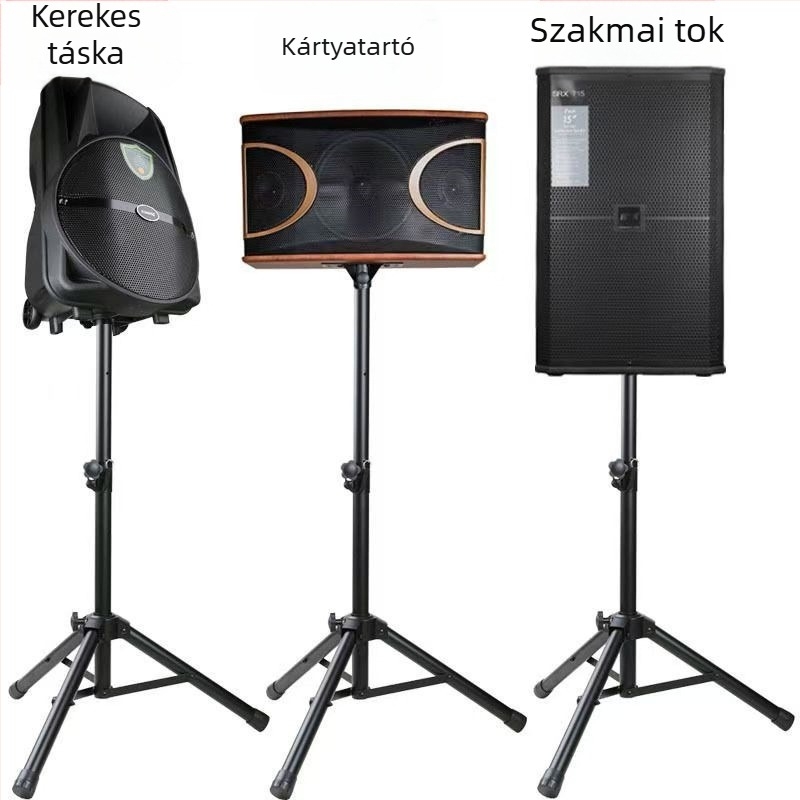 Han Shuo 1203 Fém Tripod Állvány Hangszórókhoz, Projektorhoz és Sztrob Fényekhez