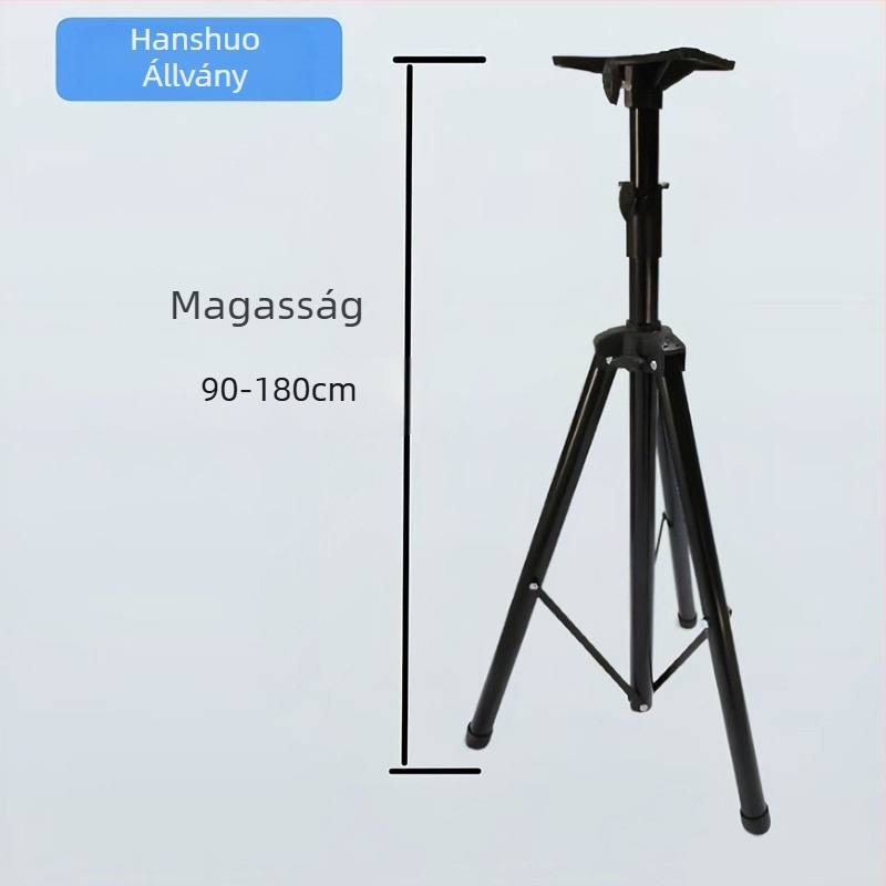 Han Shuo 1203 Fém Tripod Állvány Hangszórókhoz, Projektorhoz és Sztrob Fényekhez