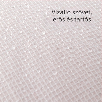PVC paplan tároló táska - Nagy kapacitású, Vízálló és nedvességálló, Átlátszó, Többfunkciós hálószobai rendszerező