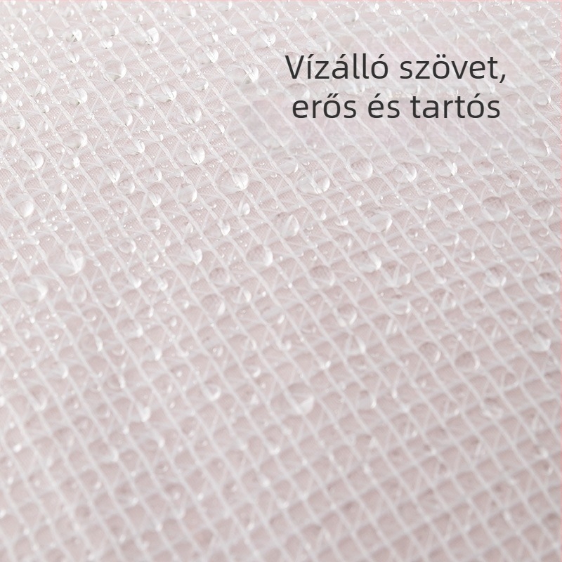 PVC paplan tároló táska - Nagy kapacitású, Vízálló és nedvességálló, Átlátszó, Többfunkciós hálószobai rendszerező