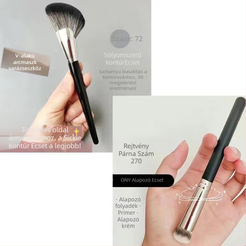 Mapina Arc- és Highlight ecset – 1 darab, szintetikus szőrszálak