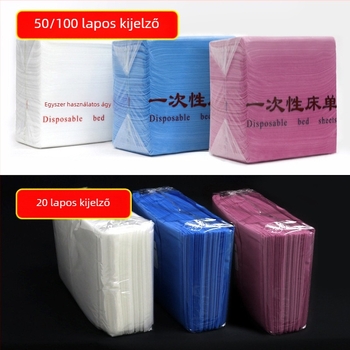 Egyszer használatos ágyhuzat kozmetikai szalonok és szállodák számára, nem szövött anyag, légáteresztő, lyukas, Fengyun Beauty