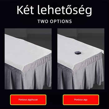 Egyszer használatos ágyhuzat kozmetikai szalonok és szállodák számára, nem szövött anyag, légáteresztő, lyukas, Fengyun Beauty