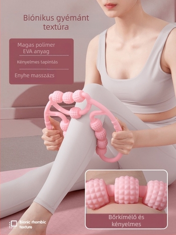 Láb masszírozó roller – PP anyag, izomlazítás, készülék a lábakhoz