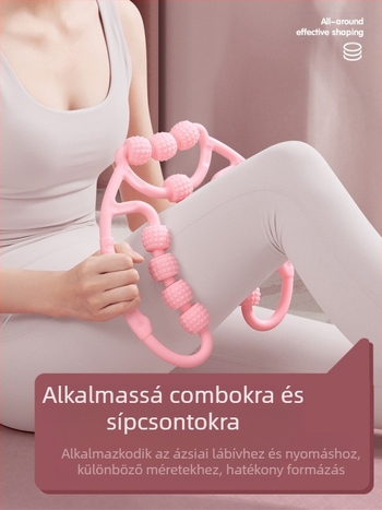 Láb masszírozó roller – PP anyag, izomlazítás, készülék a lábakhoz