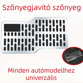 Rozsdamentes acél autóvezető lábpedál, csúszásmentes, kopásálló lemez