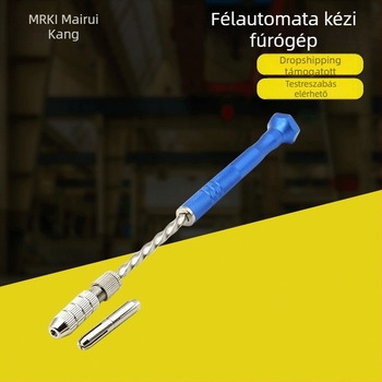 Malikang Tools kézi fúró – gyorsacél, 0,5–3,2 mm, metrikus és imperiális formátum, háztartási használatra