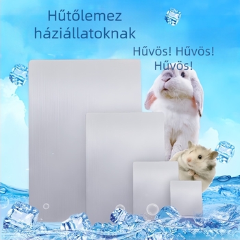 Háziállatok nyári hűtő-alumínium lemez
