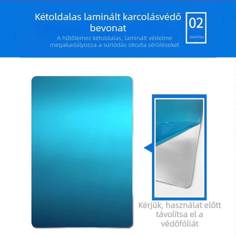 Háziállatok nyári hűtő-alumínium lemez
