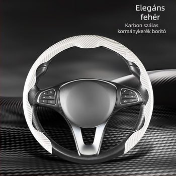 Autó kormánykerék borító műbőrből, univerzális illeszkedés, négy évszakos, üzleti stílus, márka Xingyue