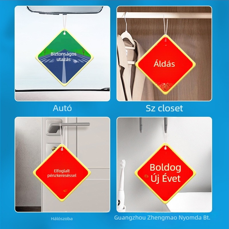 Autós illatgyöngy medál rózsa illattal, autóba akasztható dísz, testreszabható dizájn, szavatossági idő egy év, párolgási idő 31–60 nap, Fragrance imprint set