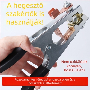 Maib földelő csipesz gáztakaró ívhegesztéshez, földelő vezeték