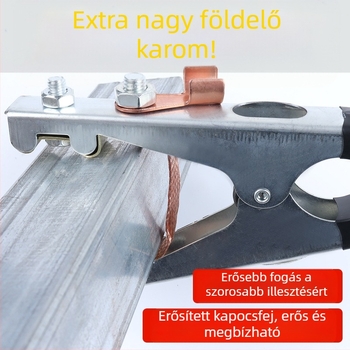 Maib földelő csipesz gáztakaró ívhegesztéshez, földelő vezeték