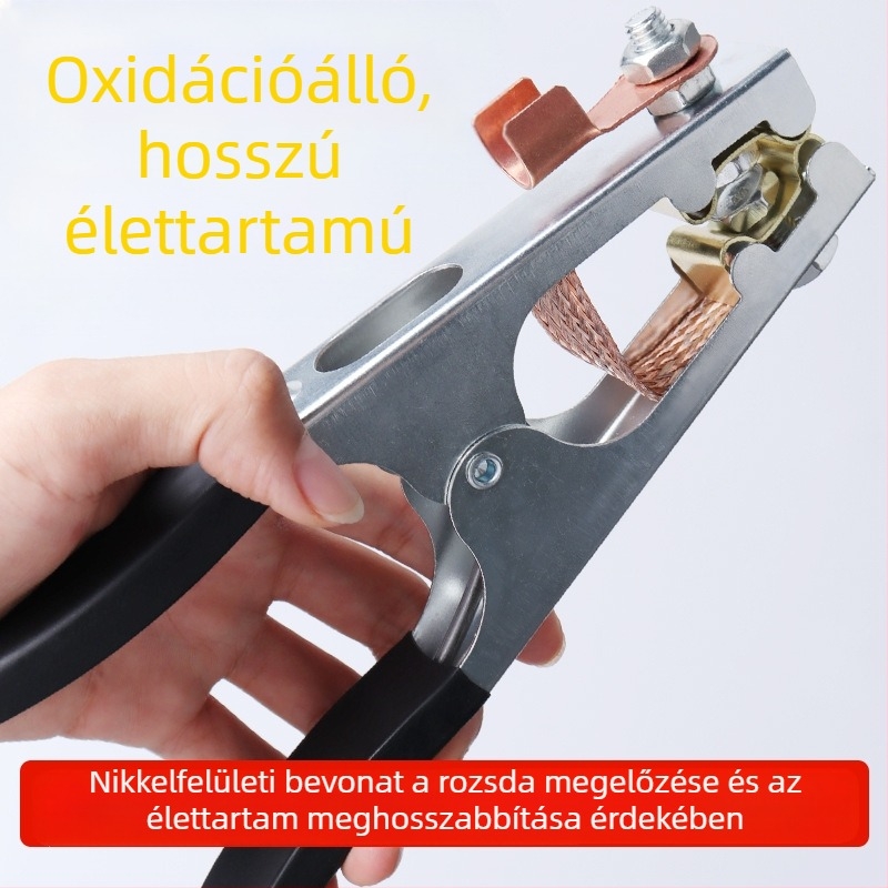 Maib földelő csipesz gáztakaró ívhegesztéshez, földelő vezeték