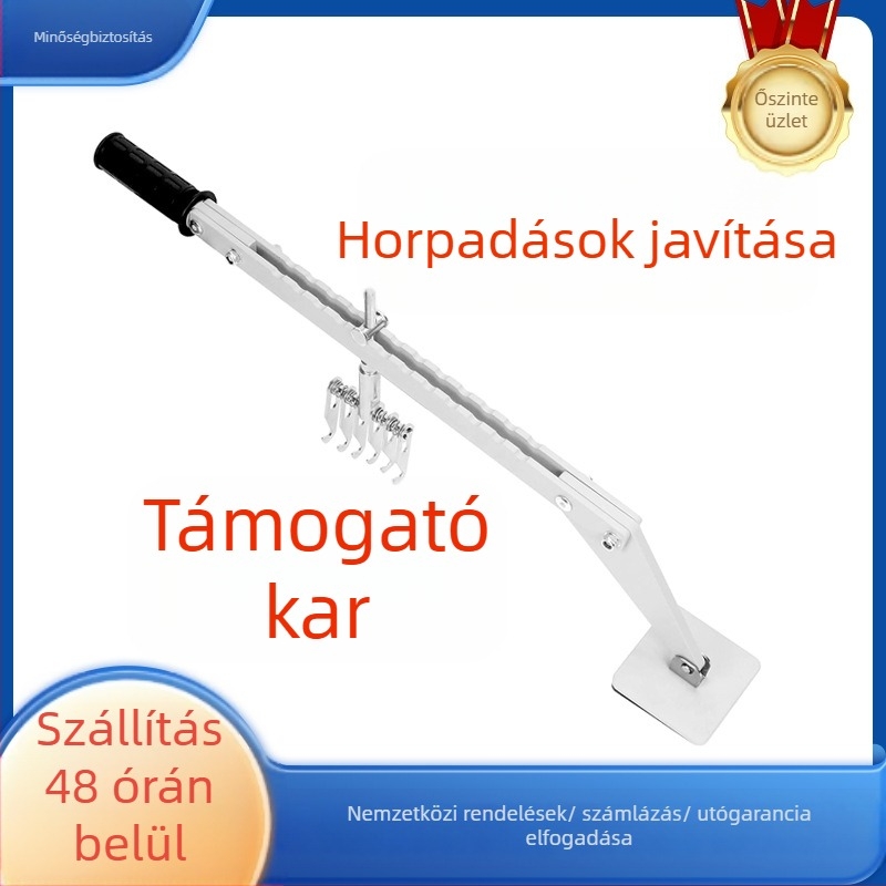 Autóbehozatal húzó, hídállvánnyal – egypontú karos húzóeszköz, hossz 785 mm, tömeg 1,56 kg, testreszabható, nem importált