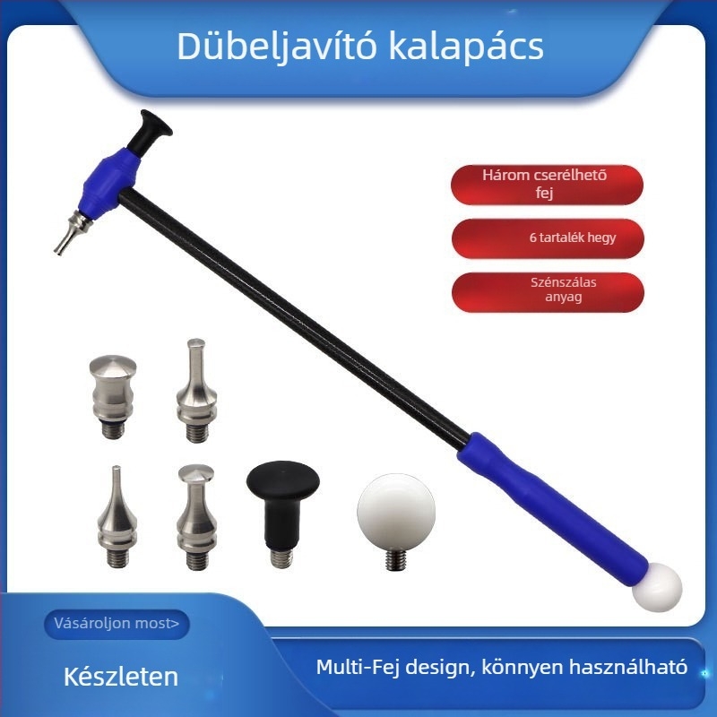 Autó dent javító kalapács, a Car dent repair sorozat része, testreszabás nélkül.