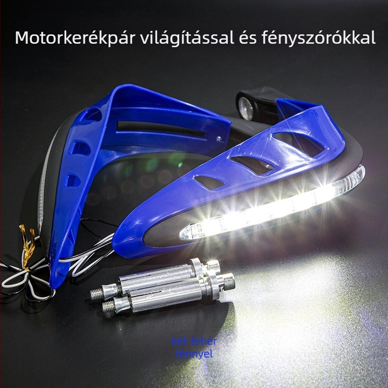 ABS kézvédő motorkerékpárhoz – 12V univerzális, testreszabható