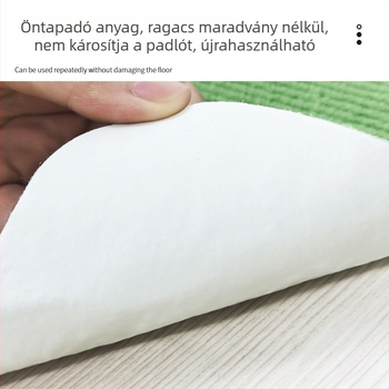 Csúszásmentes lépcsőmatrac, egyszínű, poliészter anyag; kézzel és géppel mosható, száraz tisztítás; nappali, bejárat, étterem